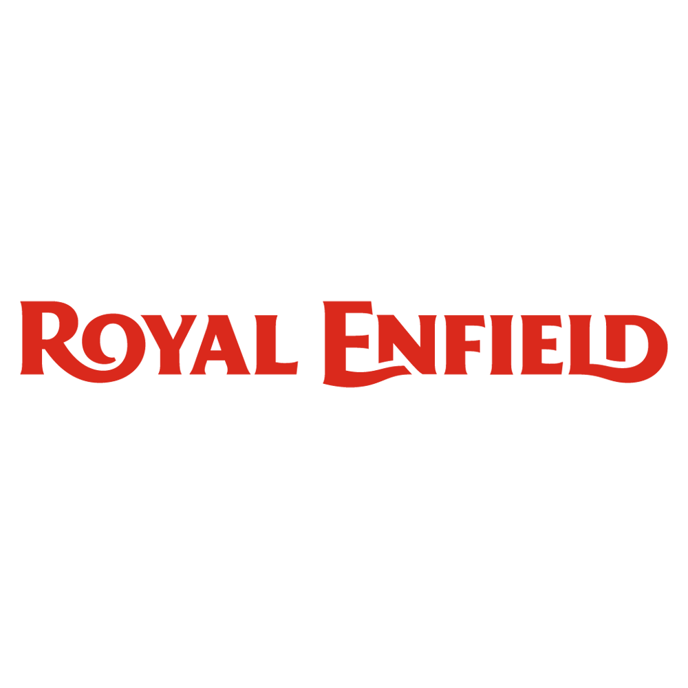Logo de Royal Enfield color rojo